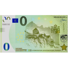 0 Euro biljet Fürstentum Liechtenstein